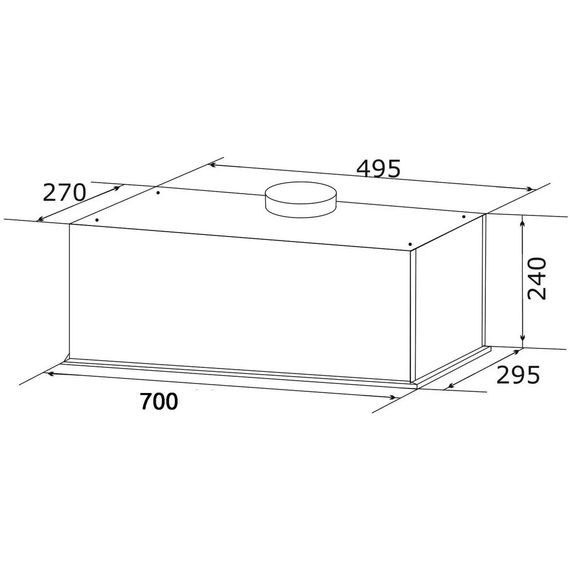 Витяжка кухонна GRANADO Palamos 4713-1200 Black glass (GCH4713120011) | Зображення 7
