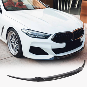 Накладка на передній бампер Lip V5 (для M-Sport, Карбон) для BMW 8 cерія G14/G15/G16 2018- рр