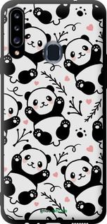 Чохол на Samsung Galaxy A20s A207F Панди "4318b-1775-2448"