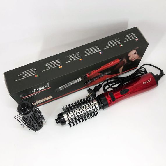 Фен з насадкою для прикореневого об'єму, Фен гребінець для укладання волосся Супер потужний TW-72 | Зображення 8