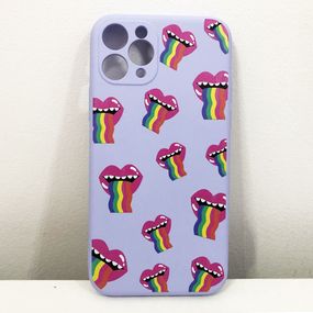 Чохол для Apple Iphone 11 Pro веселка. LV-475 Колір: фіолетовий