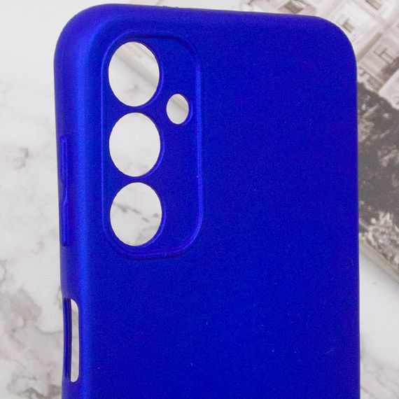 Чехол Silicone Cover Lakshmi Full Camera (A) для Samsung Galaxy M34 5G Синий / Iris | Зображення 4