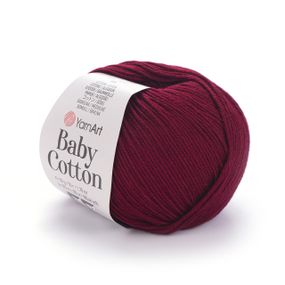 Пряжа YarnArt Baby Cotton No 428 (Ярнарт Бебі Коттон) 50 г / 165 м напівбавовна для дитячих речей та іграшок амігурумі