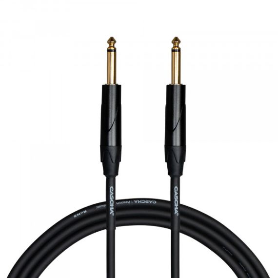 Кабель інструментальний Cascha CCA-G1BK3 (Advanced Line Guitar Cable, Black, 3 м)