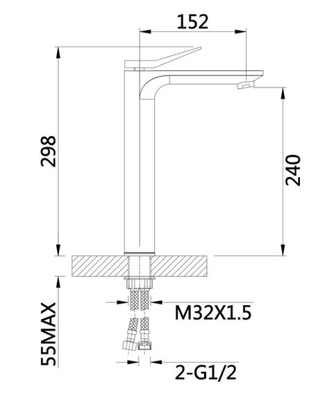 Змішувач для раковини Qtap Presto QTPRE269CRM45572 | Зображення 4