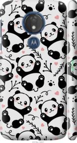 Чохол на Motorola Moto G7 Power Панди "4318m-1657-2448"