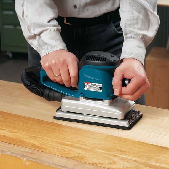 Шліфмашина вібраційна Makita BO4900V (115x229 мм, 8000-20000 хв-1, 330 Вт) | Зображення 7