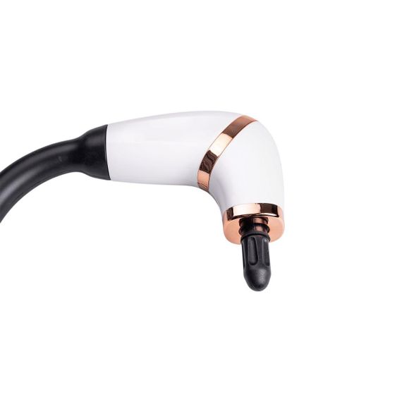 Перкусійний ручний масажер акумуляторний 17 Вт зарядка від USB до 3200 об/хв Білий HP-11-11W | Зображення 5