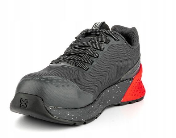 Кросівки захисні DAILY RACE, S1P, композитний носок, чорно-червоні, р.42 | Зображення 2