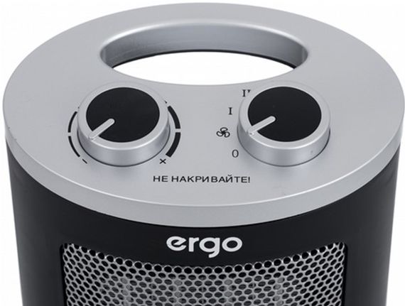 Качественный бытовой тепловентилятор обогреватель ERGO FHC 2015 S дуйчик | Зображення 6