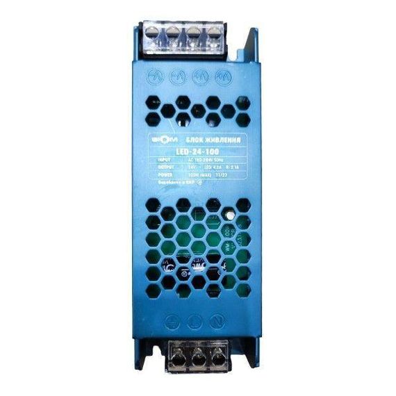 Блок живлення BIOM DC24 100W 4.2А LED-24-100 | Зображення 1