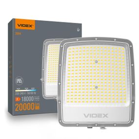Світлодіодний прожектор VIDEX F5 200W 3000-5000-6500K 230V White (VL-F5-200CW)