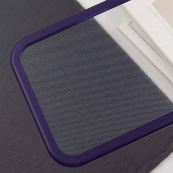 TPU чехол Transparent + Colour 1,5mm для Apple iPhone 14 Pro (6.1") Purple | Зображення 3
