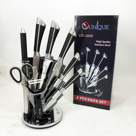 Нержавеющий кухонный нож UNIQUE UN-1838, Кухонные ножи, Нержавеющий нож для кухни для кухни сталь UW-61 | Зображення 7