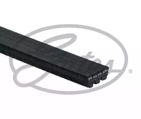 Ремінь генератора струмковий Matiz 0.8, GATES (3PK668) (96568068) | Зображення 3