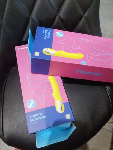 Потужний вібратор Satisfyer Vibes Yummy Sunshine (м'яте паковання!!!) Sex Aura | Зображення 1