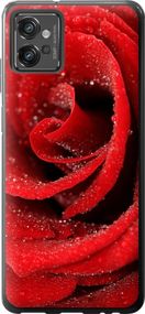 Чехол на Motorola G32 Красная роза "529u-2845-17620"