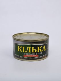 Килька с овощами в масле Рыбацкая Артель 230 г