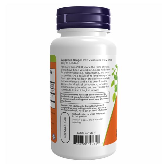 Panax Ginseng 500mg - 100 vcaps | Зображення 2