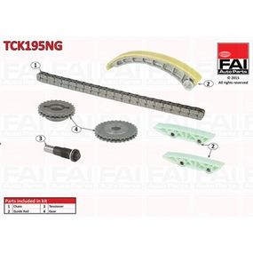 Комплект цепи ГРМ Citroen Jumper / Fiat Ducato / Iveco Daily / Peugeot Boxer 3.0 HDi/MJET 04- (нижний к-кт.), FAI AutoParts,