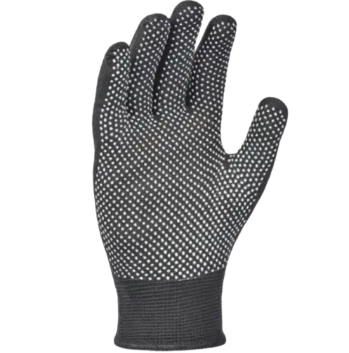Рукавички 4410 трикотаж з мікроточкою ПВХ р.10(XL) клас 13 чорний ДКГ | Зображення 2