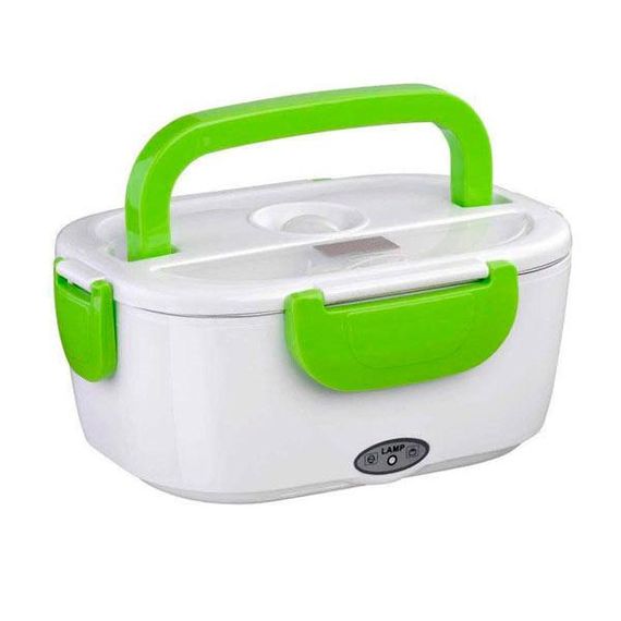 Ланч-бокс з підігрівом Lunch Heater 220 V Pro зелений електричний | Зображення 2