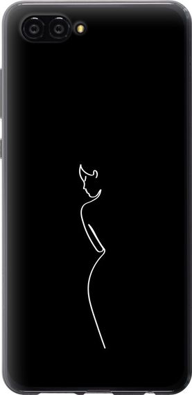 Чехол на Huawei Nova 2S Силуэт1 "4590u-1388-17620"