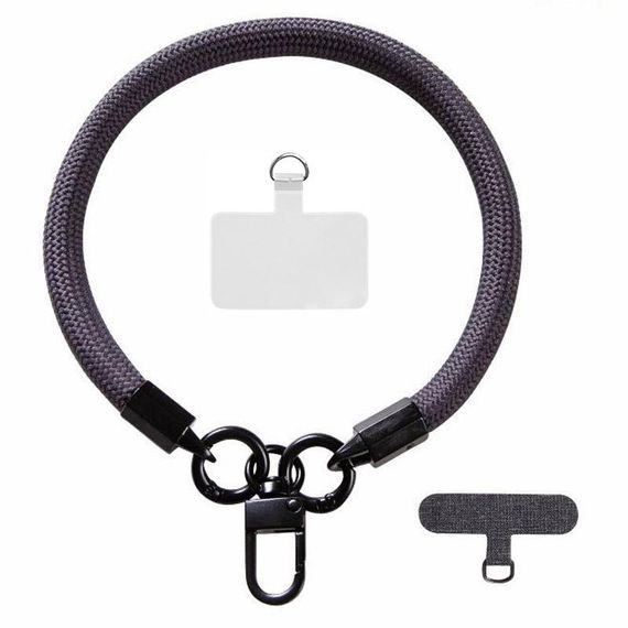 Шнурок - браслет (10мм) Dark Gray