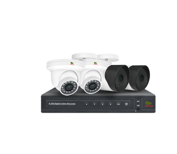 Комплект IP видеонаблюдения Partizan IP-11 4xCAM  1xNVR  HDD | Зображення 8