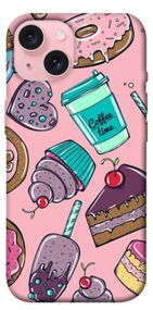 Чохол з картинкою Coffee time для Apple iPhone 15 (6.1")