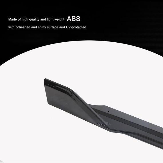 Накладки на пороги V3 (Чорний глянець) для BMW X5 G05 2019- рр | Зображення 1