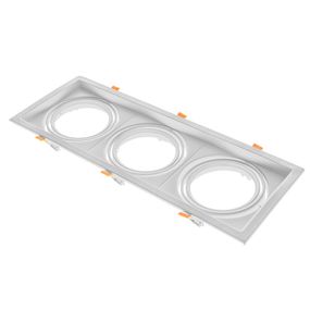 Светильник врезной  поворотный ML-020/3 AR111 WH G53