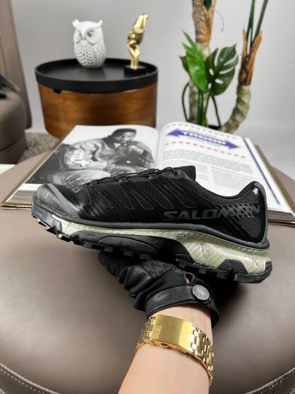 Мужские кроссовки Salomon XT-4 Carbon Black Grey Silver весна / літо / осінь A3633 44 28 см | Зображення 5