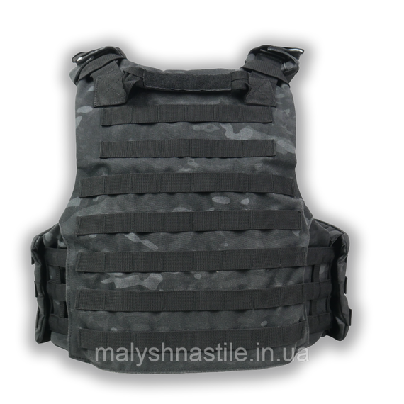Бронежилет Militex Modular X-1 (Збільшена площа захисту) Black multicam | Зображення 4