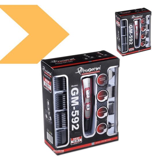 Машинка для стрижки бездротова XPRO GM-592 (42080-_414) | Зображення 1