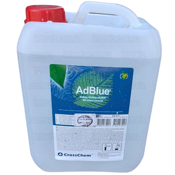 Жидкость AdBlue / АДБЛЮ CrossChem для катализаторов (мочевина) 5л | Зображення 1
