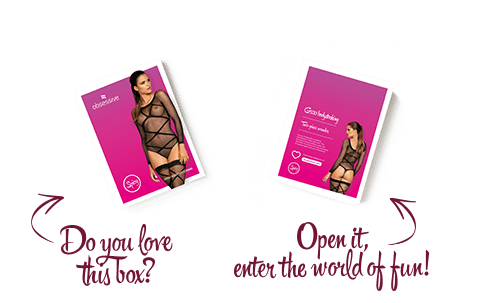 Комплект бодістокінг боді та панчохи Obsessive G320 Чорний S/M/L | Зображення 8