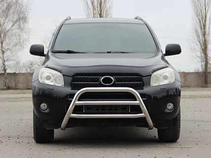Кенгурятник WT022 (нерж) для Toyota Rav 4 2006-2013 гг