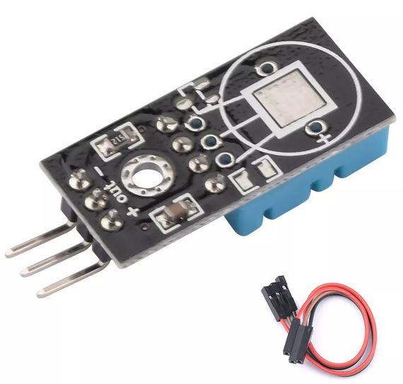 Модуль KY-015 с датчиком температури та відносної вологості DHT11 Diymore | Зображення 1