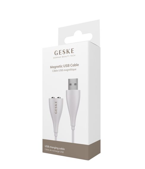 Магнітний USB кабель GESKE Magnetic USB Cable white | Зображення 1