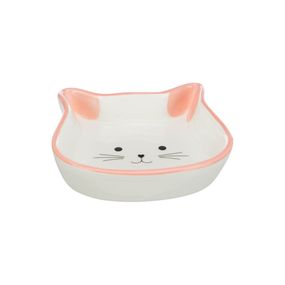 Миска Trixie для котів у формі котячої мордочки керамічна 250 мл/12 см