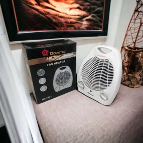 Настільний обігрівач для дому Domotec MS-5901 2000 Вт, Електричний обігрівач для офісу BS-97