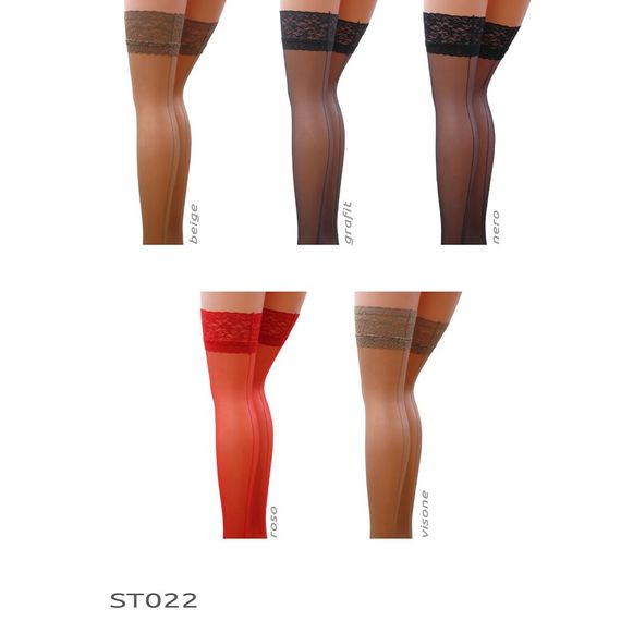 Панчохи Passion ST022 5 - XXL nero | Зображення 3