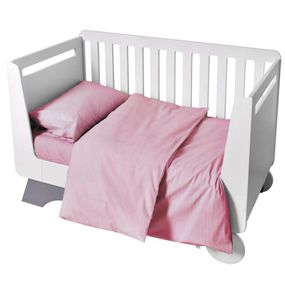 Білизна для дитячого ліжечка IDEIA 90465 Україна Для ліжечка  Бязь Рожевий