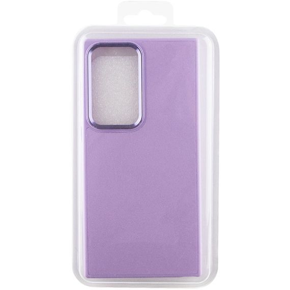 Шкіряний чохол Bonbon Leather Metal Style для Samsung Galaxy S23 Ultra Бузковий / Dasheen | Зображення 5