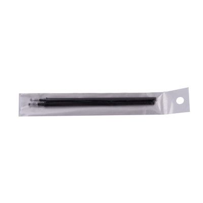 Стержень гелевый Buromax для ручки Пиши Стирай ERASE SLIM, черный, 2 шт. в блистере (BM.8076-02) - Топ Продаж! | Зображення 1