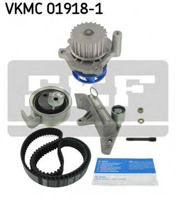 Водяний насос + комплект зубчастого ременя SKF VKMC019181 на AUDI A4 седан (8D2, B5)