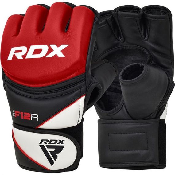Рукавиці для ММА RDX F12 Model GGRF Red XL (капа у комплекті) | Зображення 1