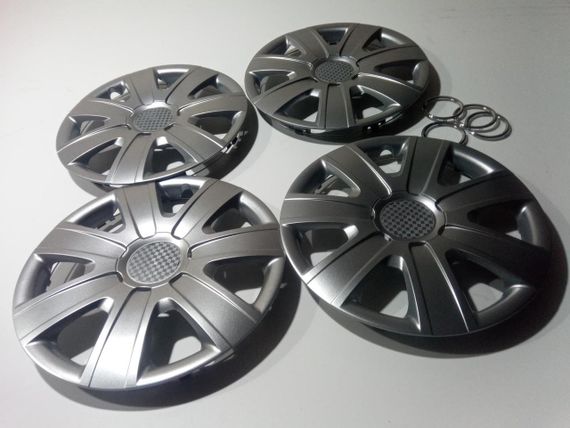 Ковпаки SJS (Туреччина), 15" 325 VW (к-т 4 шт) + емблема на вибір (325/15) | Зображення 2
