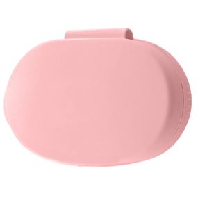 Силиконовый футляр для наушников AirDots 3 Розовый / Pudra